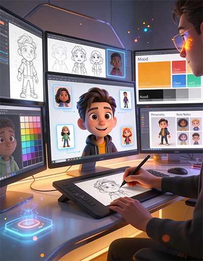 Criação do personagem